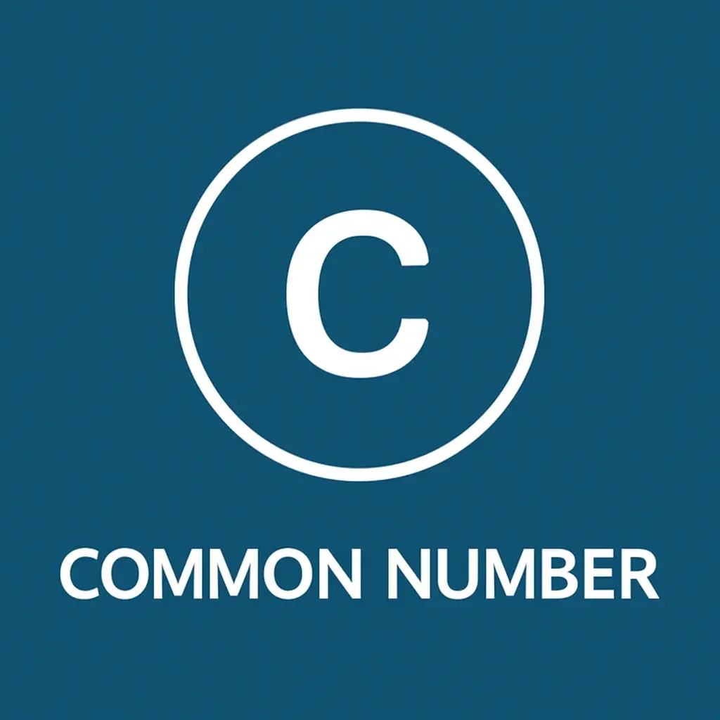 common number 